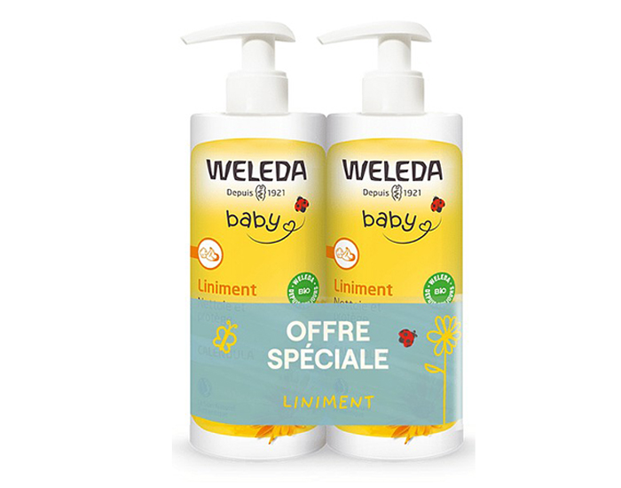 WELEDA Bb Duo Liniment - 2 x 400 ml