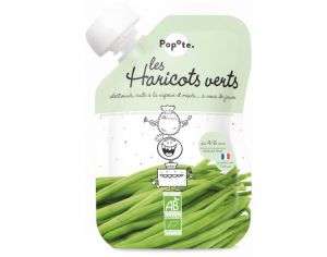 POPOTE Gourde Haricot Vert - 120g - Ds 4/6 mois