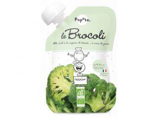 POPOTE Gourde Brocolis Bio - 120 g - Ds 4/6 mois