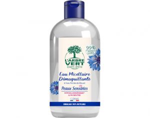 L'ARBRE VERT BIEN-TRE Eau Micellaire Dmaquillante Peaux Sensibles - 500ml