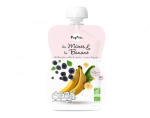 POPOTE Gourde Mre Banane - 120g - Ds 4/6 mois