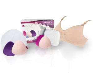 CACHE-COEUR LINGERIE Starter Kit d'Allaitement - Brassire Nude