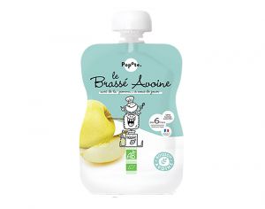 POPOTE Gourde Brass Avoine Pomme - 100g - Ds 6 mois