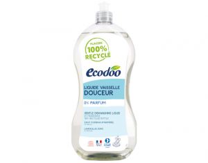 ECODOO Liquide Vaisselle Douceur 0% Parfum - 1L